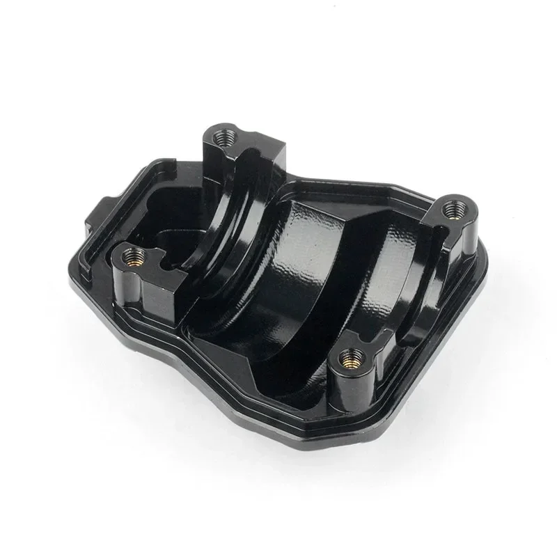 Black Coating Brass Diff Cover Portal Drive Axle Counterweight for Croboll 1/7 MK07 RC Crawler Car Upgrade Parts