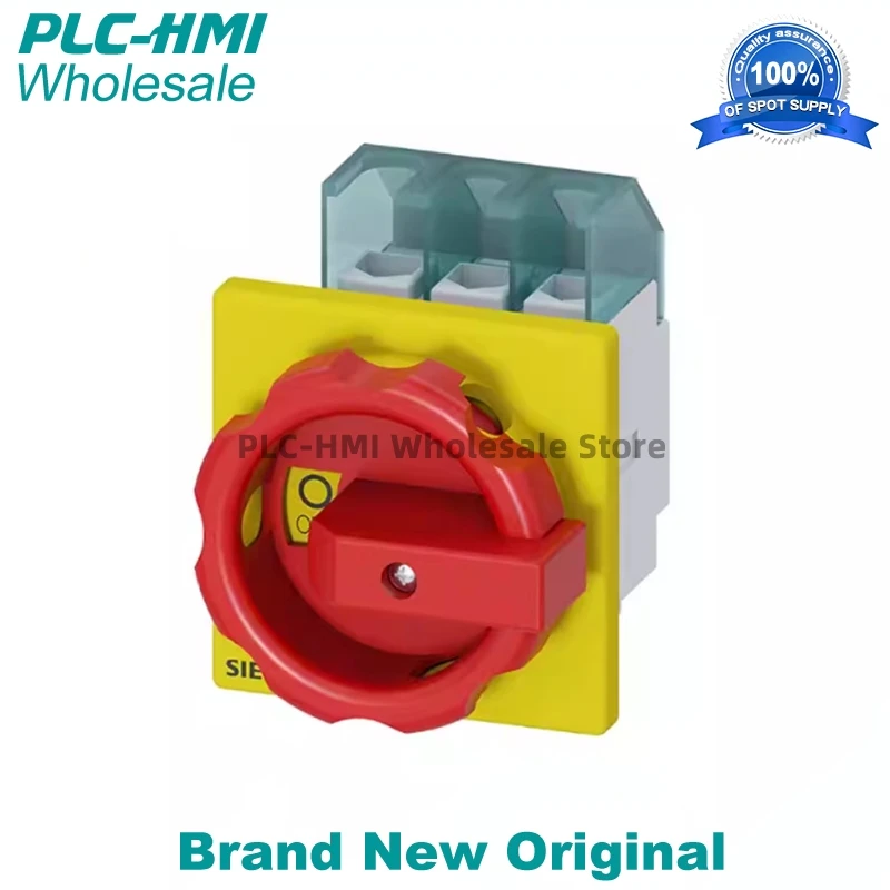 3LD2504-0TK53 3LD25040TK53 SENTRON, Switch disconnector 3LD, emergency switching-off switch, 3- pole Original Brand New
