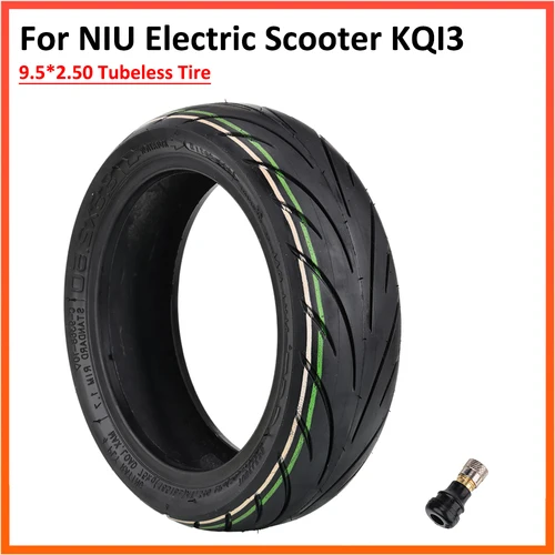 Neumático de vacío CST para patinete eléctrico, accesorios de repuesto para rueda delantera y trasera Niu KQi3, sin cámara, 9,5x2,50