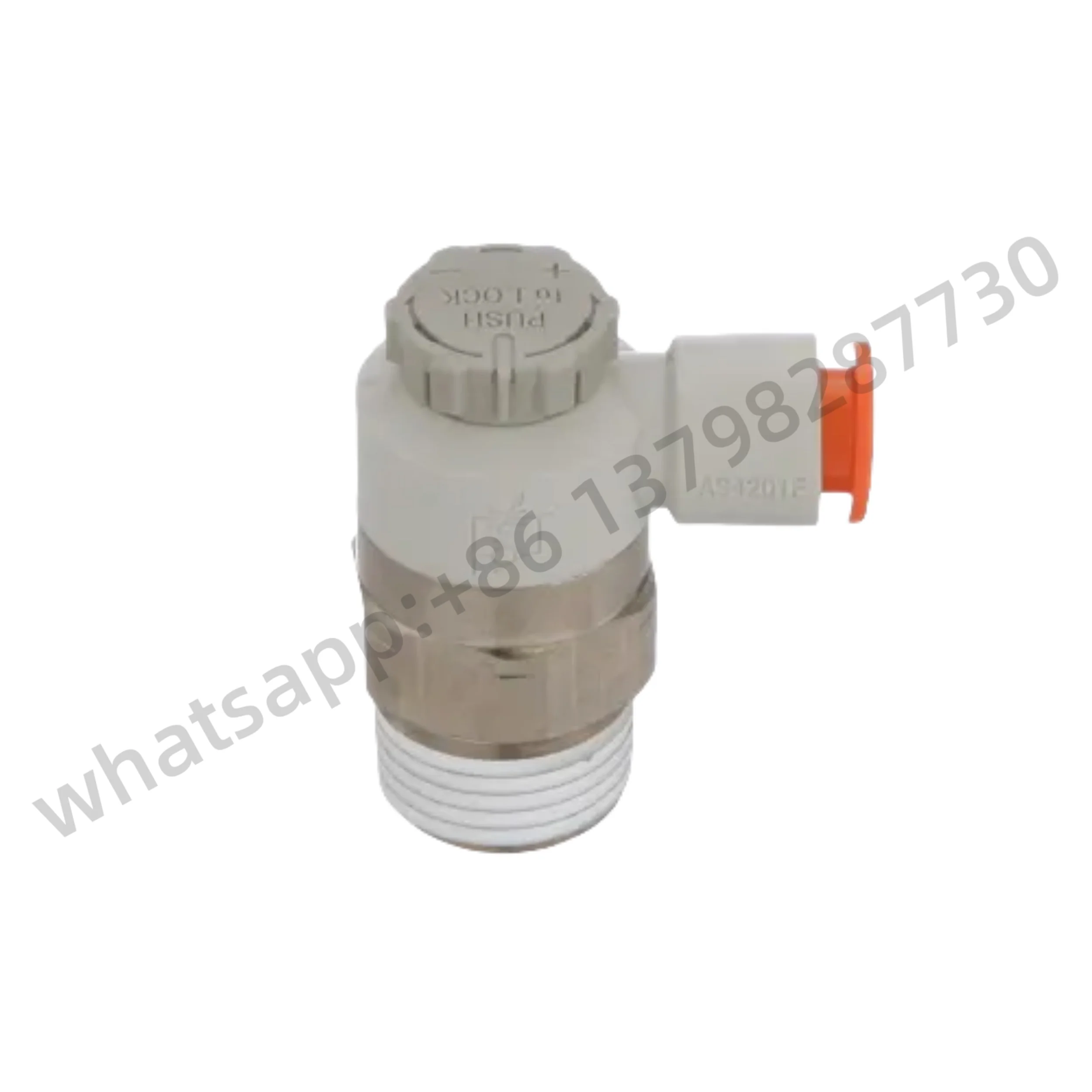 New 5pcs Higher AS AS4201F-04-10SA AS4201F-04-12SA Speed Controller One-touch Fitting regulating valve Pneumatic fitting