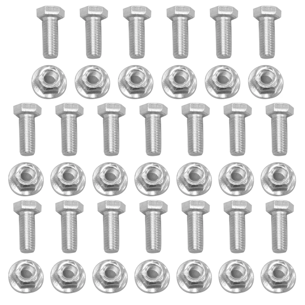 Perfect Compatibility Auger Shear Pins Bolts Nuts for Honda Snowblowers HS1132 HS624 HS828 HS928 HS724 20 Sets