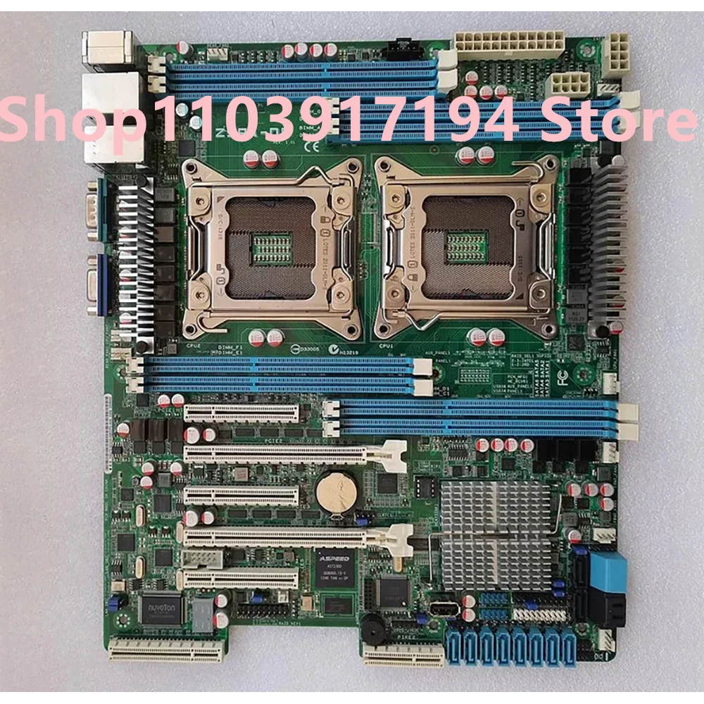 FOR ASUS Z9PA-D8 2011 Dual server motherboard The X79 motherboard supports the E5-2680V2