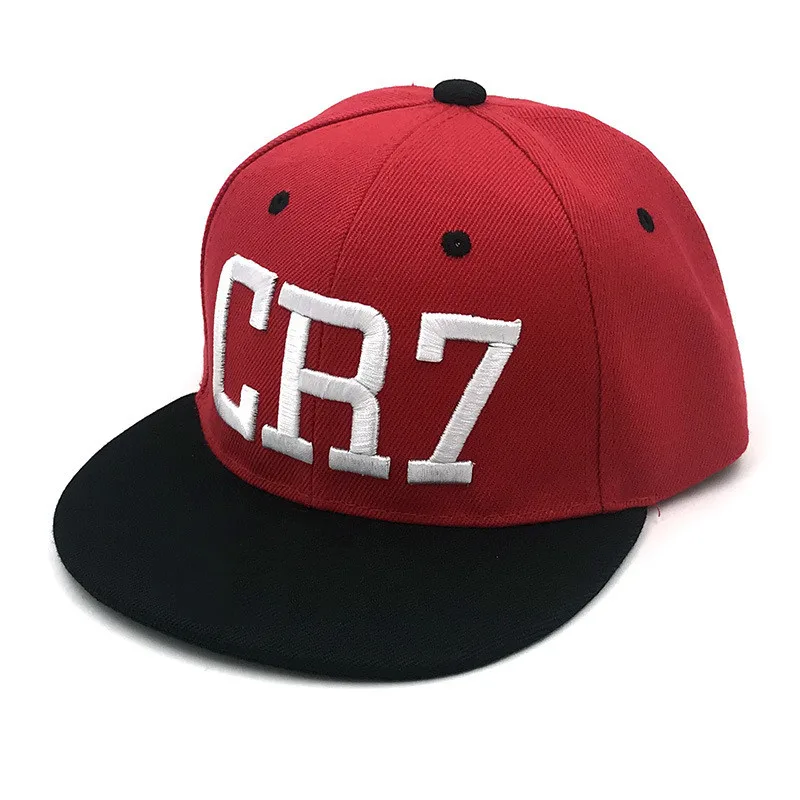 Children Sports Embroidery Cristiano Ronaldo CR7 Baseball Cap Adjustable Cr7 Snapback Hat Adult Casual Hats Outdoor Party