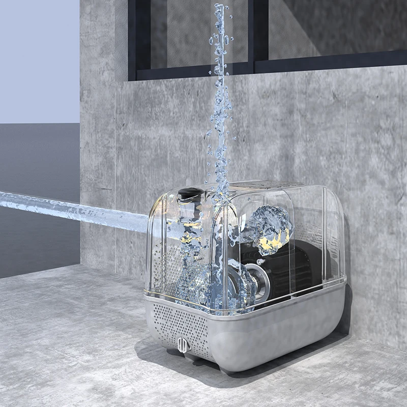 E260 Customized Intelligent Inverter Smart Multistage Centrifugal Water Pump With Permanent Magnet Motor