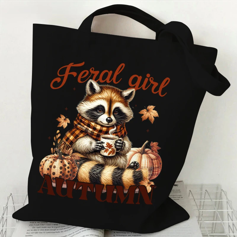 Raccoon Vintage Woman's Handbags 