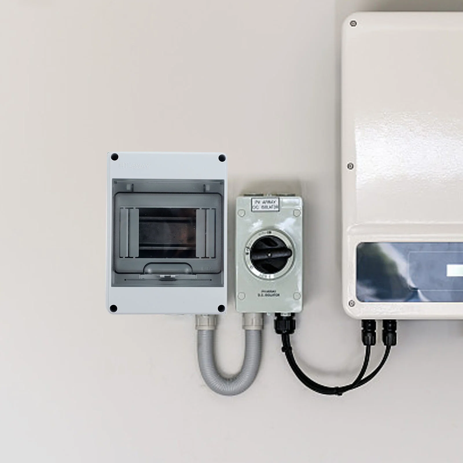 2 Way Distribution Box Electrical System 5 Consumer Unit Weather Proof Boxes Weatherproof Socket Cover Baby