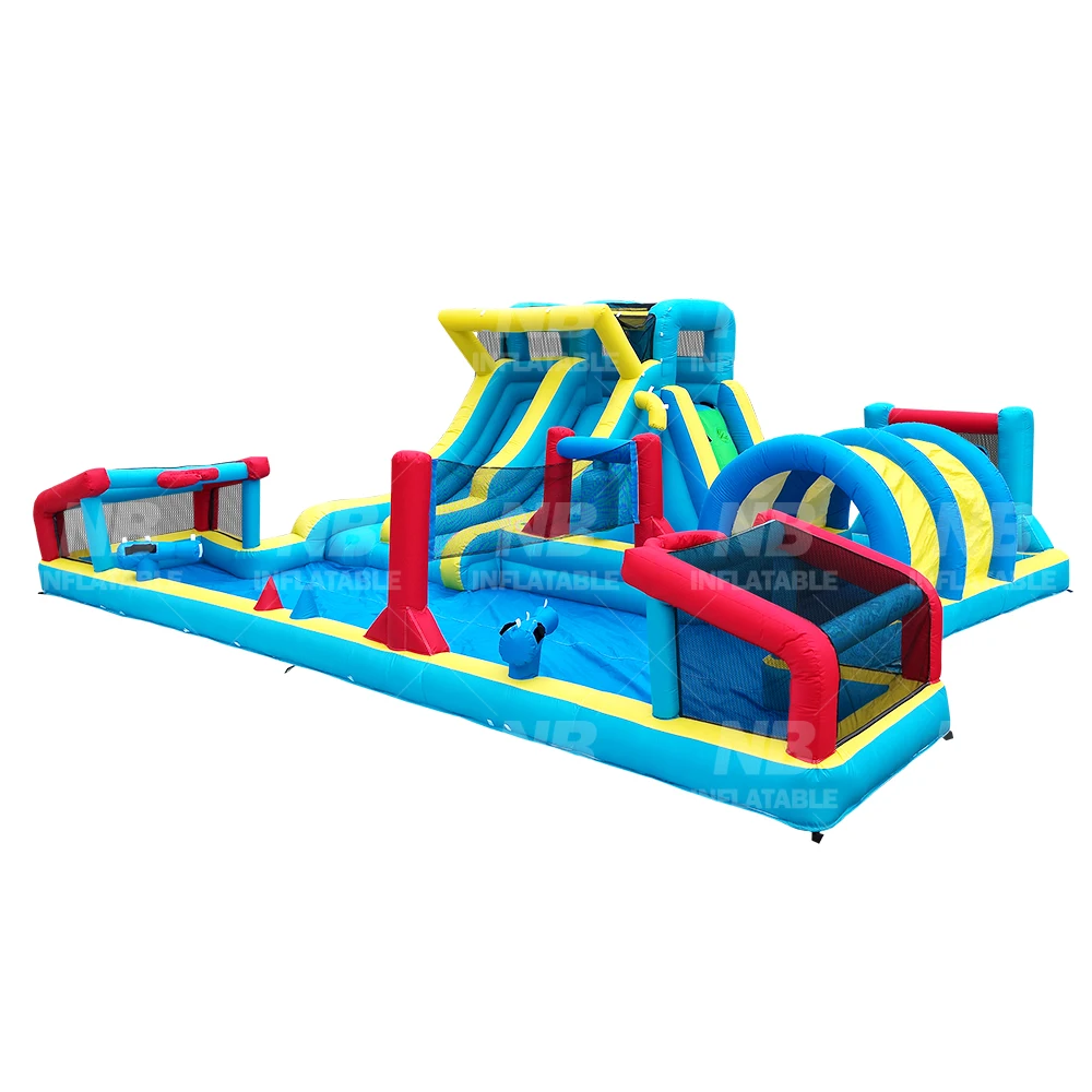 Inflatable Adult Bounce House Inflatable Castle Inflatable Jump Castle Bounce Trampoline with Slide - view 2