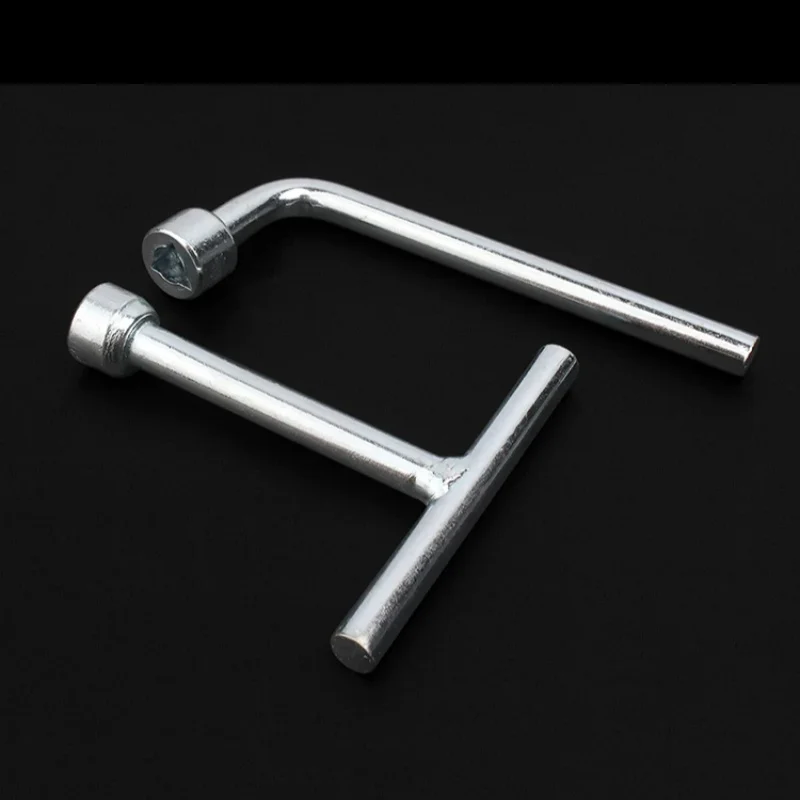 L-shape/T-shape Carbon Steel M6 M8 M10 External Triangular Head Anti-Theft Bolt Special Spanner Key