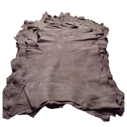 0.7/1mm Brown Frosted Skin. First Layer Leather. Real Leather Fabric. Handmade DIY For Shoes. Inside. Whole Sheepskin