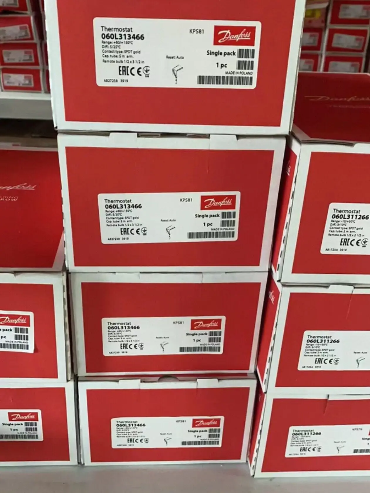 Model 060-313466 New Danfoss Pressure Switch Kin stock