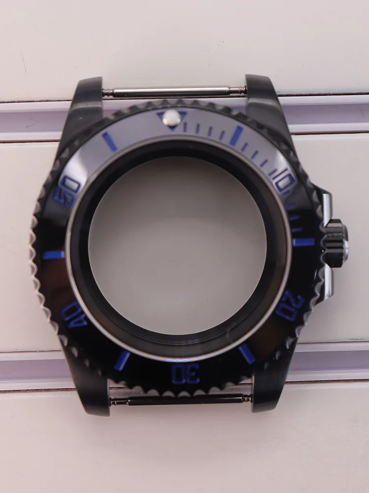 حافظة 40 ملم هيكل NH35 ميكانيكي عالي الجودة 316 من الفولاذ المقاوم للصدأ متوافق مع ملحقات NH34/NH36 Eta2824