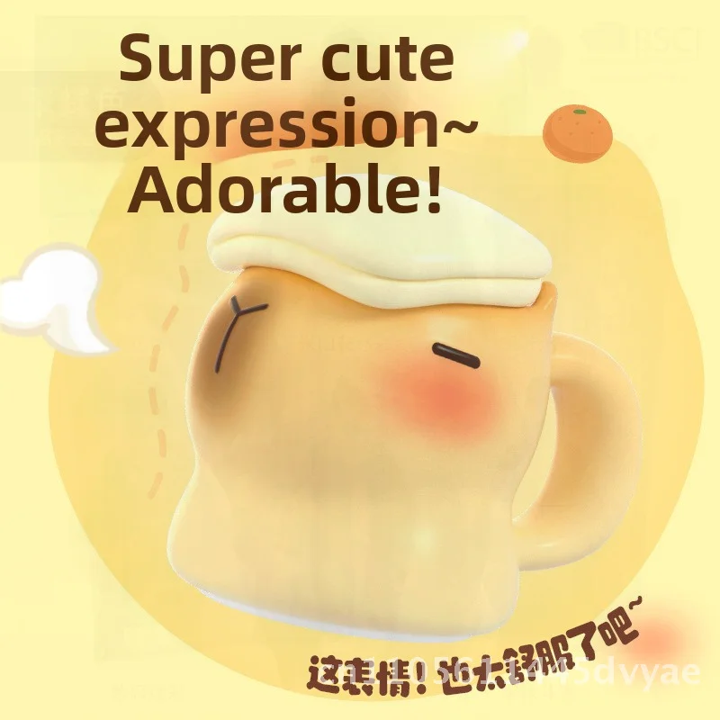 

Керамическая чашка Capabala, 400 мл, милая высокотемпературная фарфоровая кружка, креативный оригинальный дизайн, подарок на день рождения для универсального аудитории