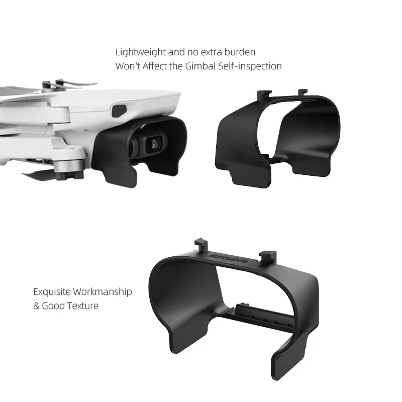 غطاء العدسة غطاء للحماية من الشمس مضاد للوهج ظلة لـ DJI Mavic Mini 1 2/Mini SE 2SE / Mini 4K ملحقات طائرة بدون طيار