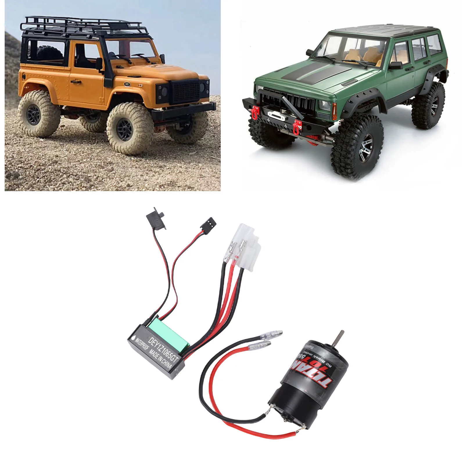 Rc Brushed Motor Es…