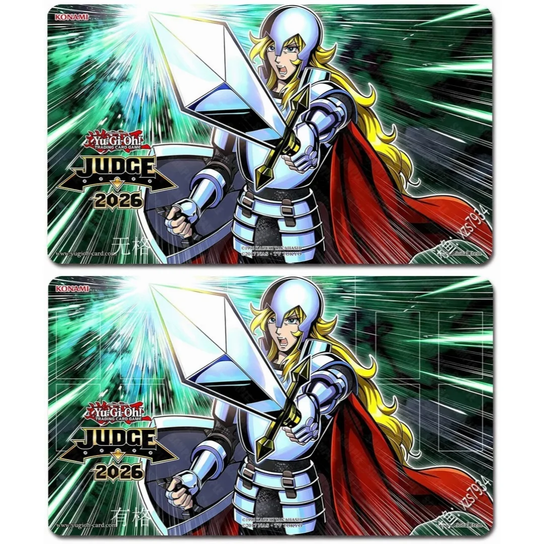 600x350mm Yu-Gi-Oh！Crossout Designer Theme DIY Trading Card Playmat 2mm Seamless Edge Single Rubber Board Game Card Mat Toy Gift