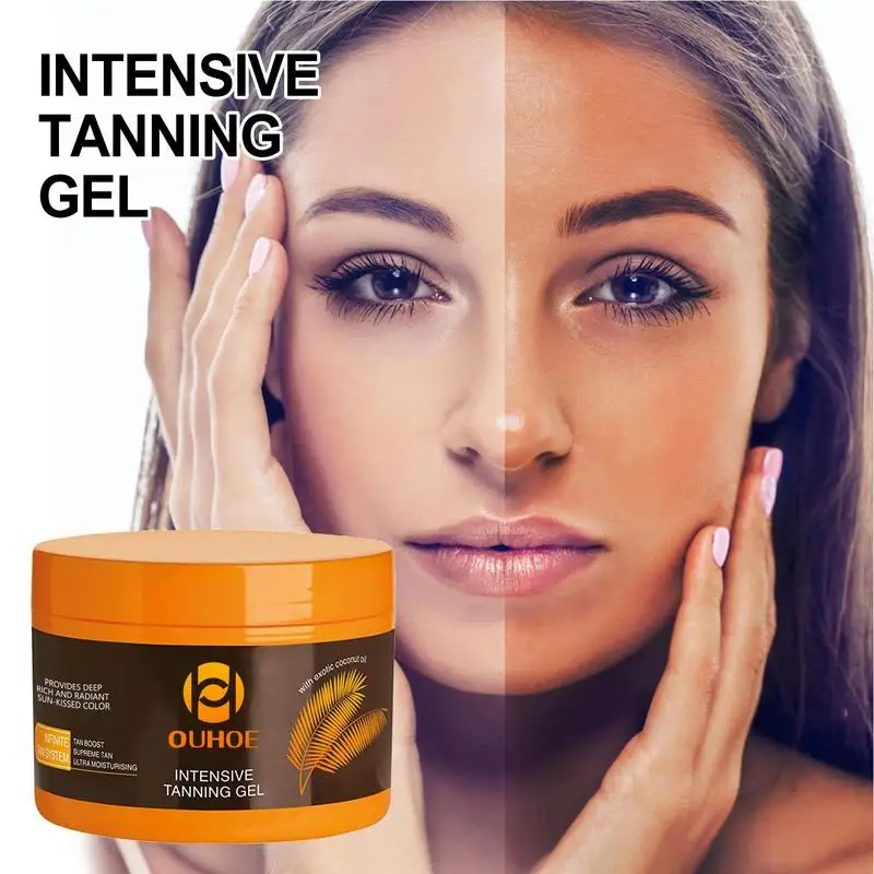 New Summer Beach Tanning Cream 150g Self-tanning Lotion Brown Body Bronzer Sunless Cream Moisturizing Nourish Skin Beauty Care