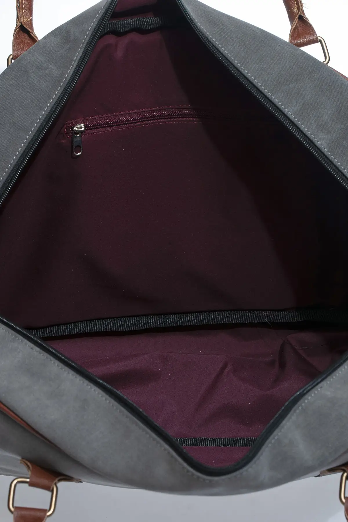 Byhakan Gk25 Unisex Sports Bag And Hand Briefcase Gray-Tan