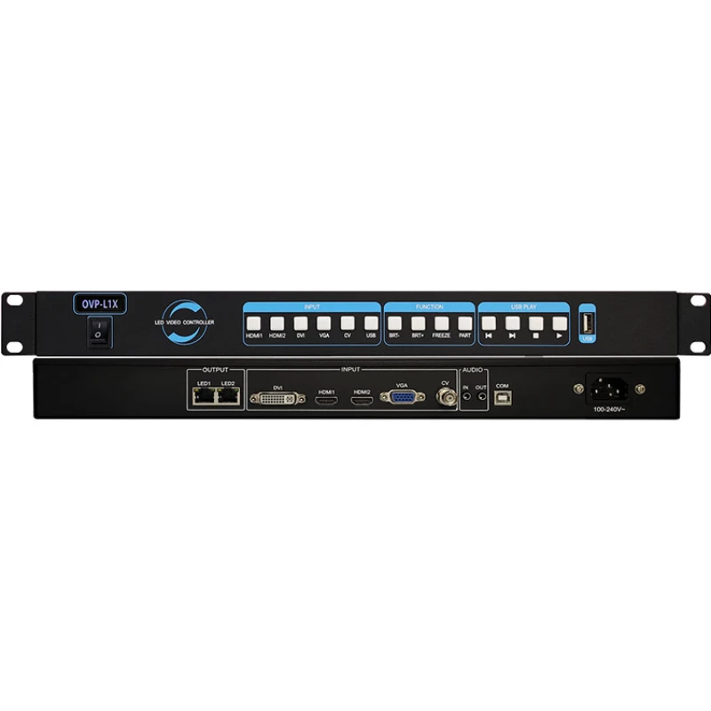 

OVP-L1X High-accuracy 1.31million Pixels Led Video Processor Full Color Display Video Process