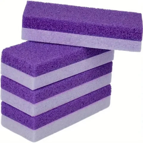 1/10Pcs Foot-exfoliating Stone File Callus Dead Skin Remover Foot Heel Scrubber Smooth Feet In Seconds Pedicure Exfoliator Tool
