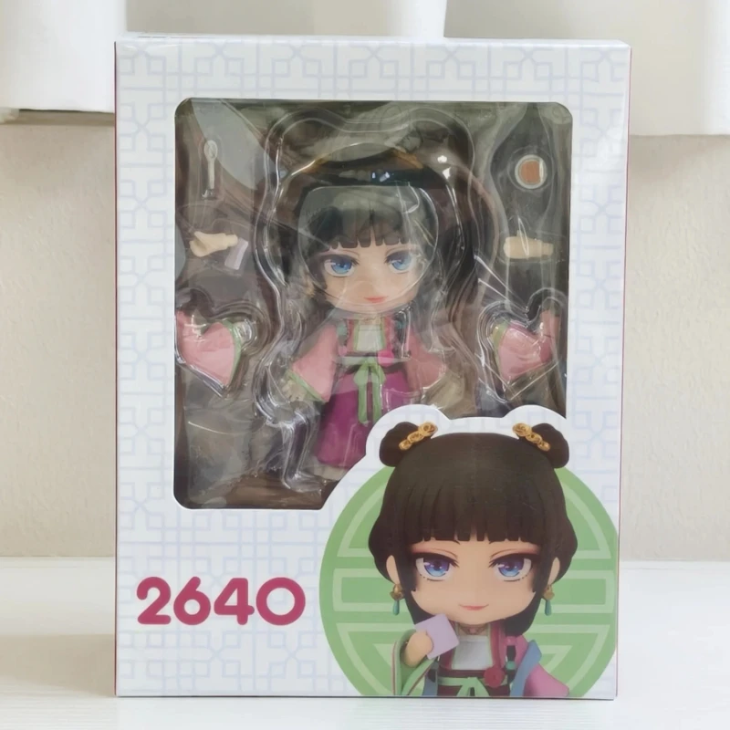 Figuras de acción de Anime The Apothecary Diaries, 10cm, Renshi Maomao, modelo de muñeca de PVC, colección de adornos de escritorio, juguete, regalo de Navidad