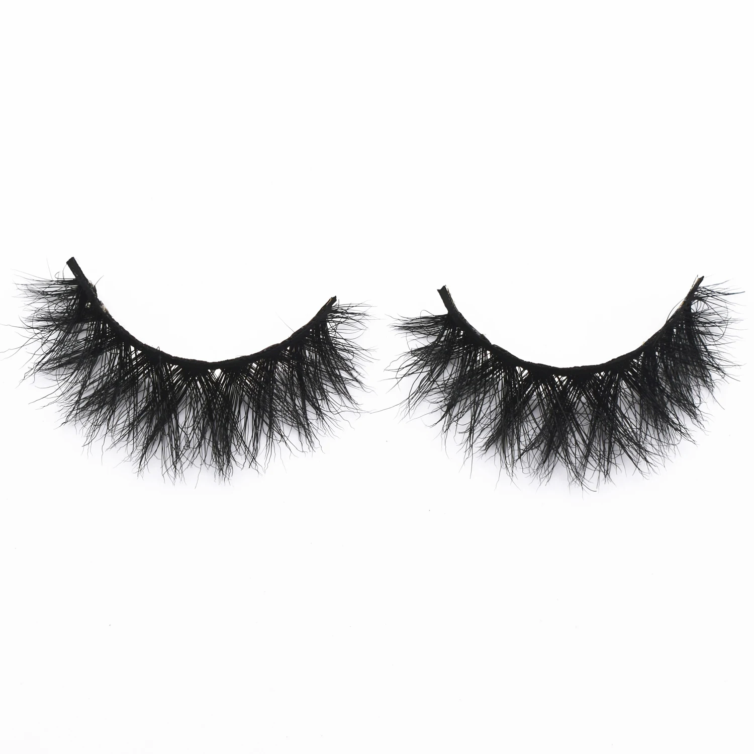 3D Mink Eyelashes Upper Lashes Real Mink Strip Eyelashes Handmade Crossing Mink Eye Lashes Extension Makeup Eyelashes Wispy Lash