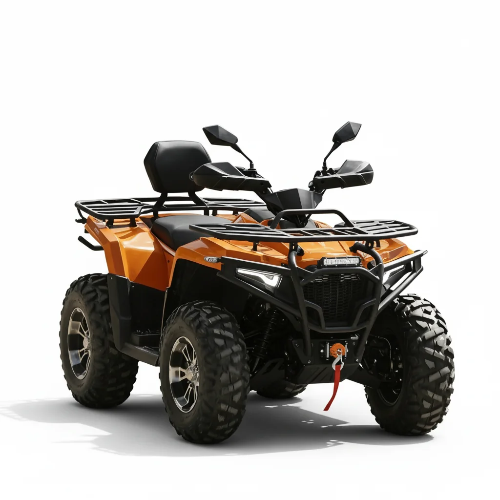 New Arrival 350cc 4x4 ATV Adult Off-Road Quad Bike with Electric Start & CVT Transmission for Global Market