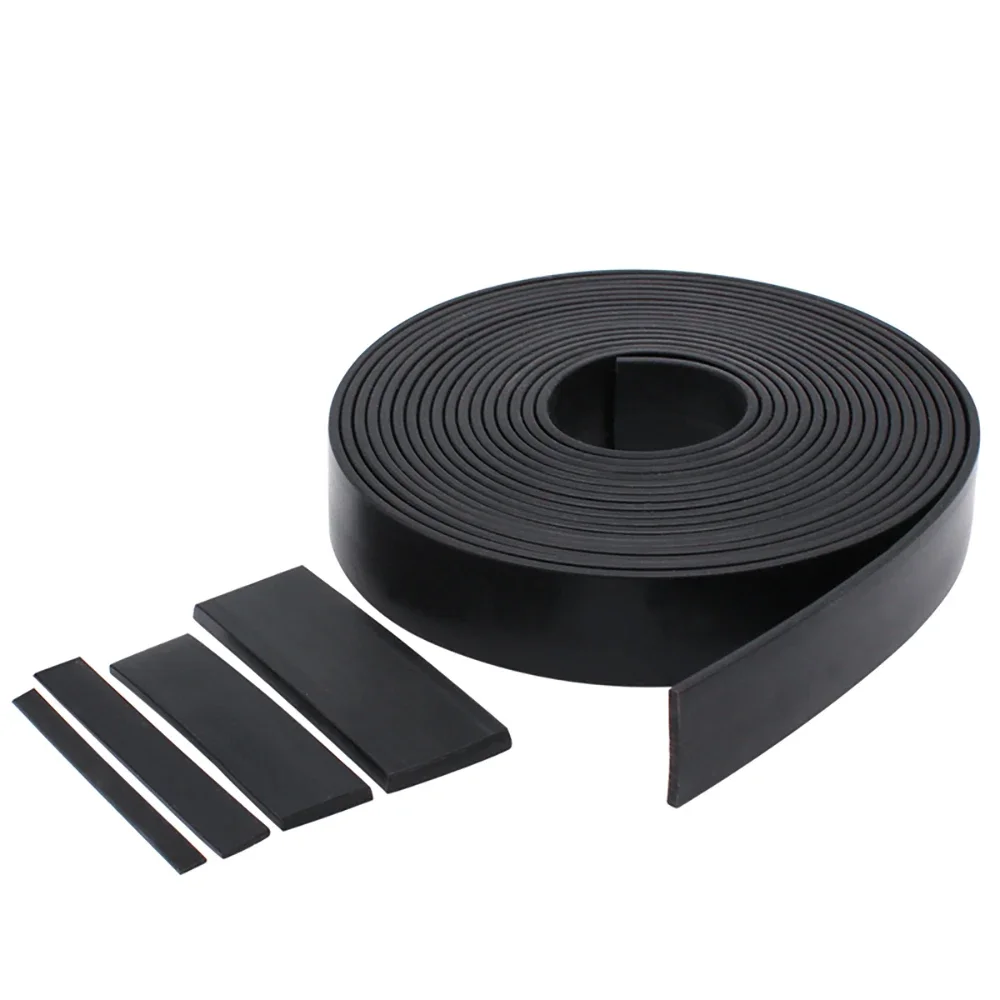 Picture 4: 1 Meter Thick 2/3/5mm Black Silicone Rubber Seal Strip Width 10/15/20/30/40/50mm  Anti-Slip Damper Sealing Gasket Heat Resistant