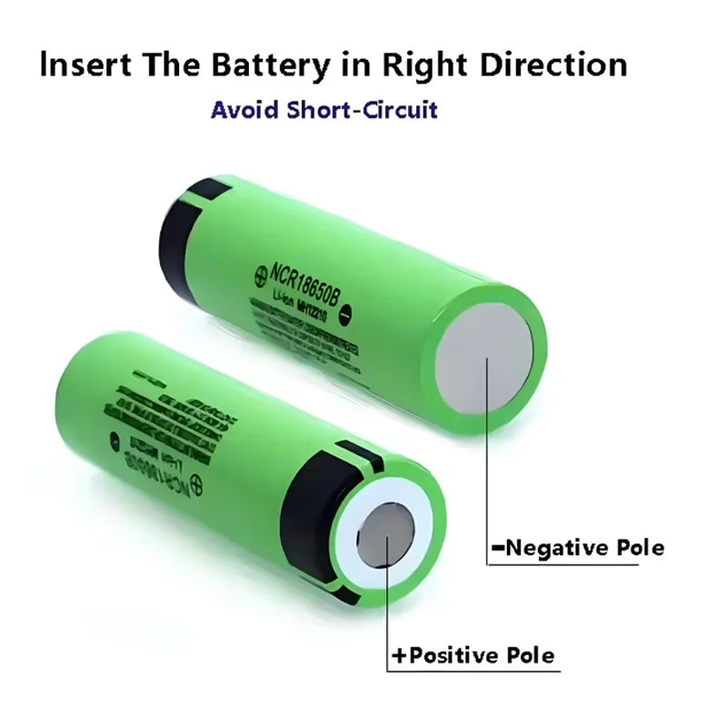 

INR1865034B battery DIY nickel strip Lithium ion rechargeable battery 18650 3.7V 3400mAh, high current DIY nickel strip