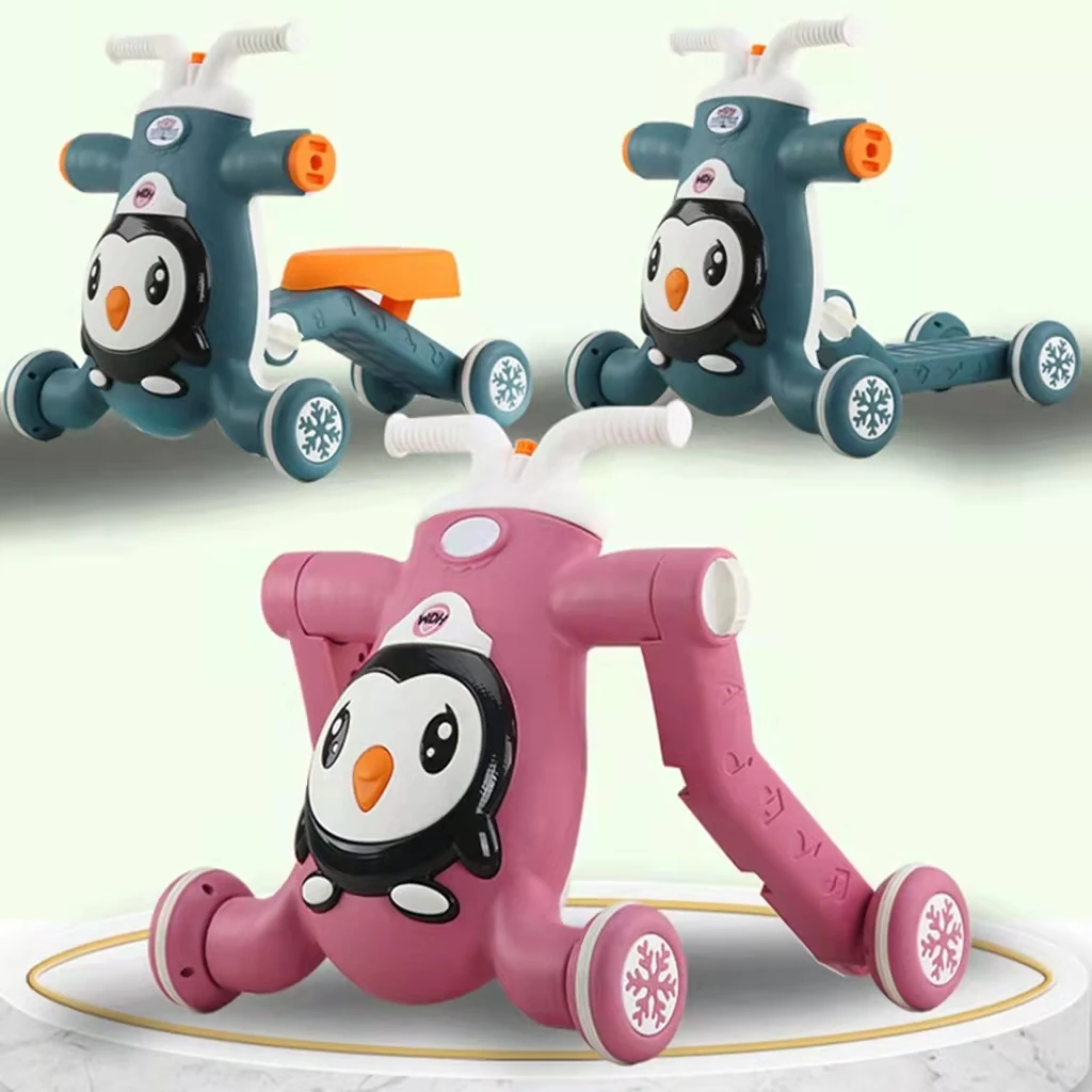 New baby walker three-in-one help walking trolley yo-yo car toy stroller baby walker