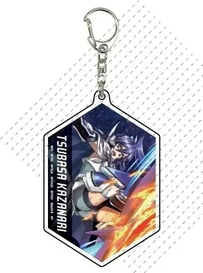 Anime Yukine Chris Kohinata Schlüsselanhänger Puppe Tachibana Hibiki Kazanari Tsubasa Acryl Schlüsselanhänger Tasche Anhänger als Geschenk