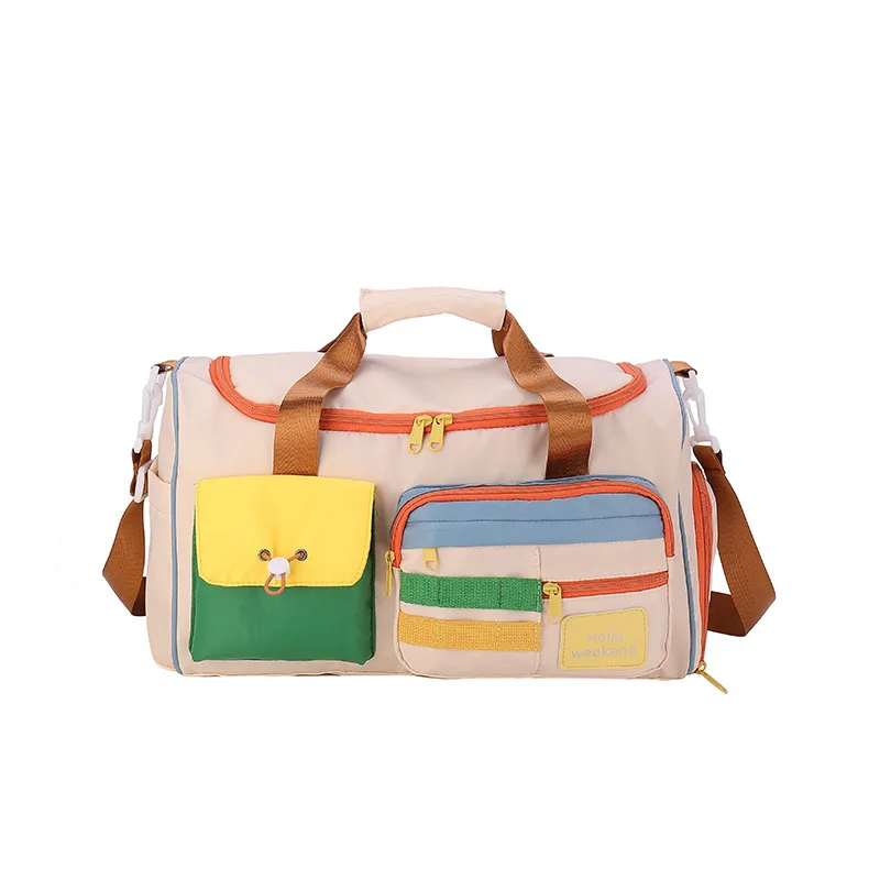 Large Capacity Oxford Designer Gym Bag Casual Travel Fitness Bags Women Ultralight Outdoor Travel Bag Yoga Gym Sports Backpack