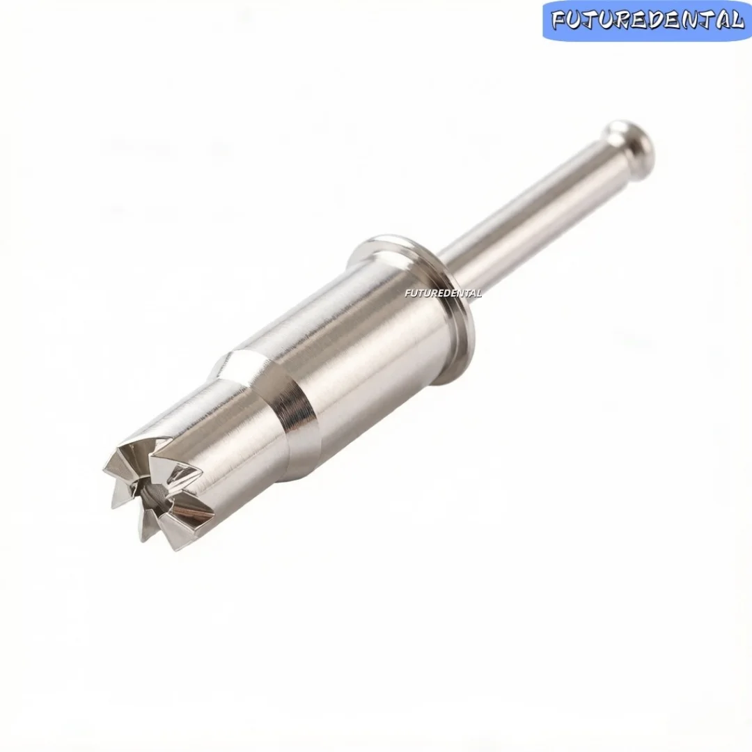 Alveolar Ridge Flat Drill 15mm Head 30mm Length for Dental Implant Surgery Precision Bone Leveling Bur