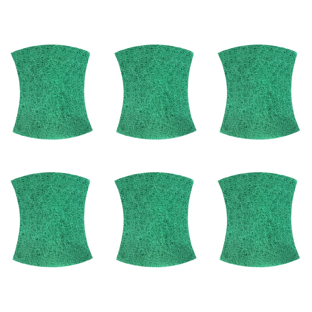 

6 Pcs Dishcloth Household Scouring Pads Scrubbers for Cleaning Dishes Heavy Duty Scrubbing Corundum