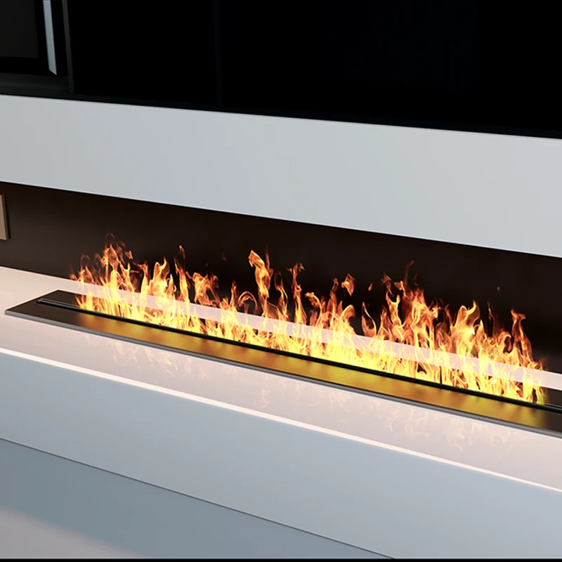 3D Atomized Fireplace With Colorful Flame ECO Decorative Customized Mist Intelligent Indoor Electric Water Vapor Fireplace