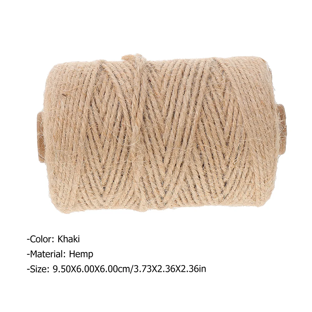 Thick Twine Rope Jute Birthday Decoration for Girl Wedding Supply Coat Hanger Numb Accessory