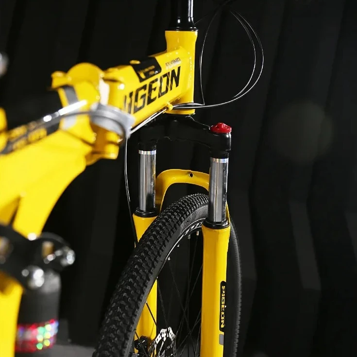 24/26inch Mountain bike Portable folding bicycle 24/27/30speed Double disc brake Shock absorption Variable speed aldult student