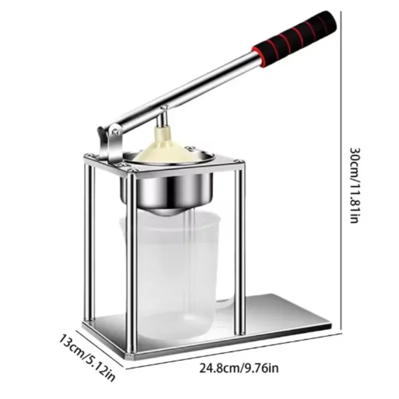 Manual Juicer Hand Press Non-Electric Orange Juice Squeezer Commercial Freshly Squeezed Watermelon Grapes Pomegranates