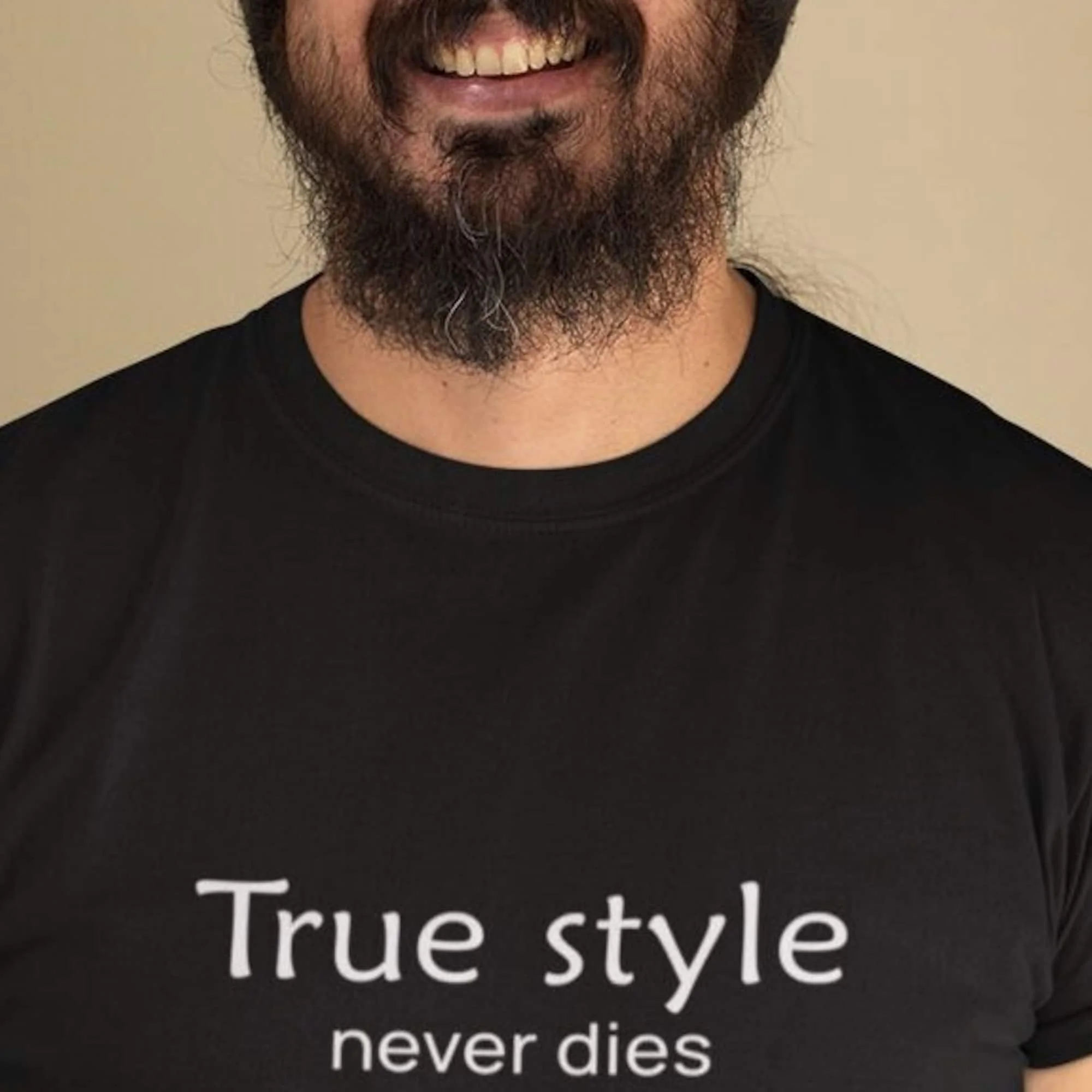 True Style Never Dies T Shirt Slogan Gift For Him Her Statement Quote Cool Inspirational