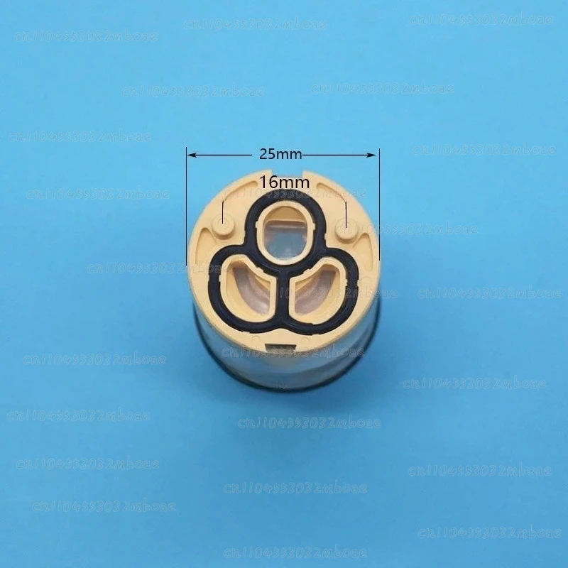 

GL12TD, faucet hot and cold mixed faucet ceramic spool flat foot, diameter 25MM