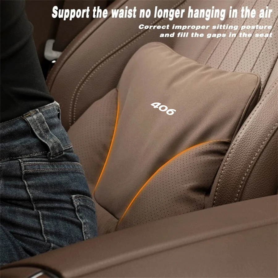 For Peugeot 406 L LX GLX SRi SE Executive 1995-2004 Car Headrest Lumbar Rest Cushion Neck Support Soft Neck Pillow