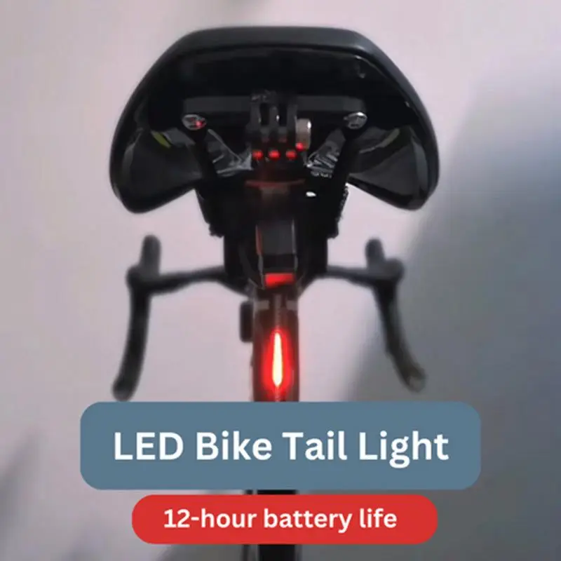 Bike Rear Light Photon Drop Warning Lamp Waterproof Rechargeable LED Bicycle Taillight MTB Road Bike Cycling Photondrop Light