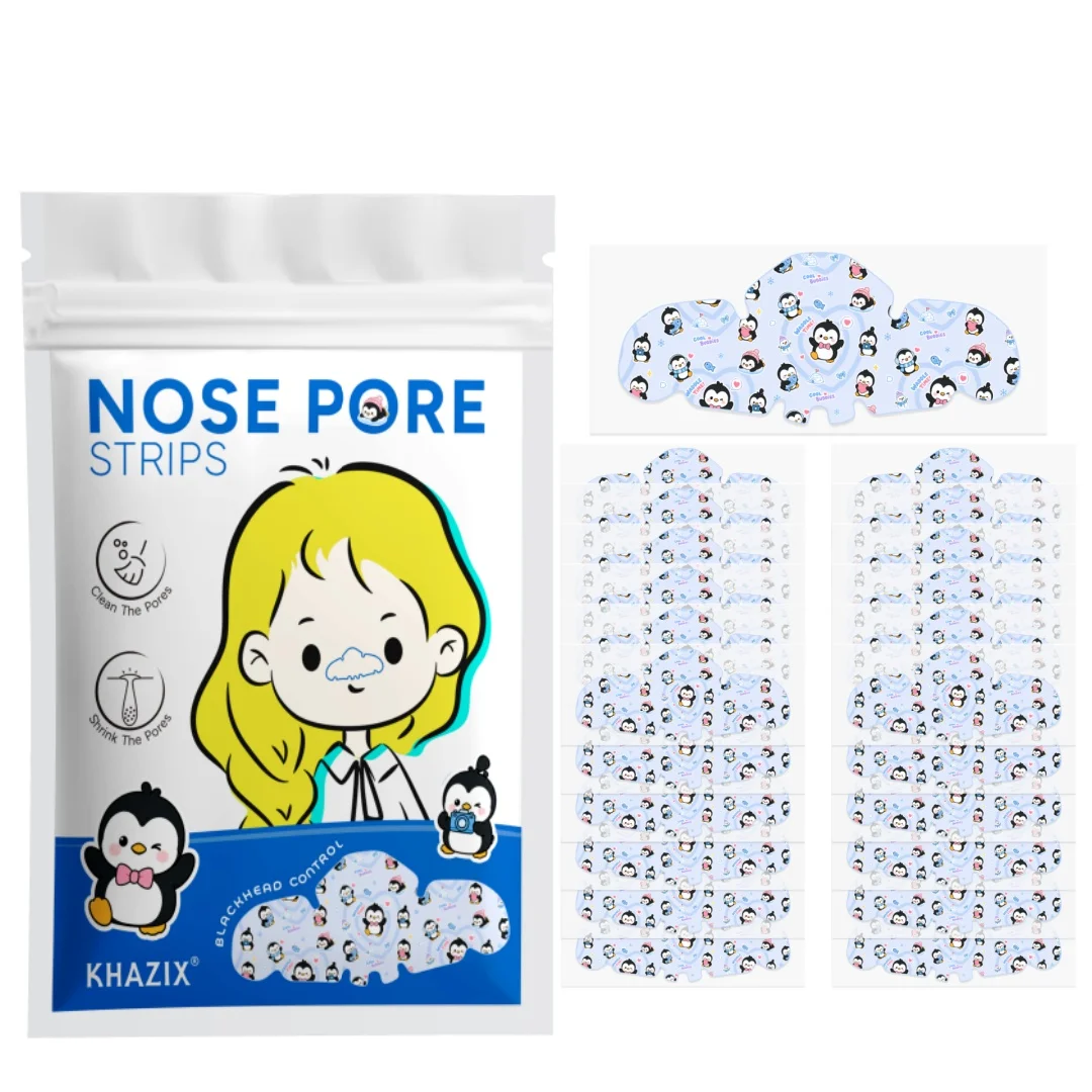 5/10/15 pieces cartoon nose stickers - breathable, strong adsorption for cleaning, gentle and non-irritating