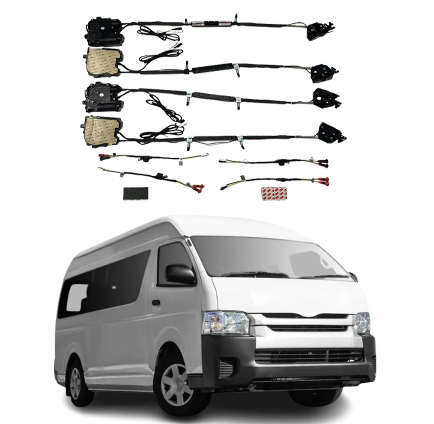 

Customized Production Suitable ForToyota Hiace Electric Suction Door Soft Close Car Door Vacuum Door Lock