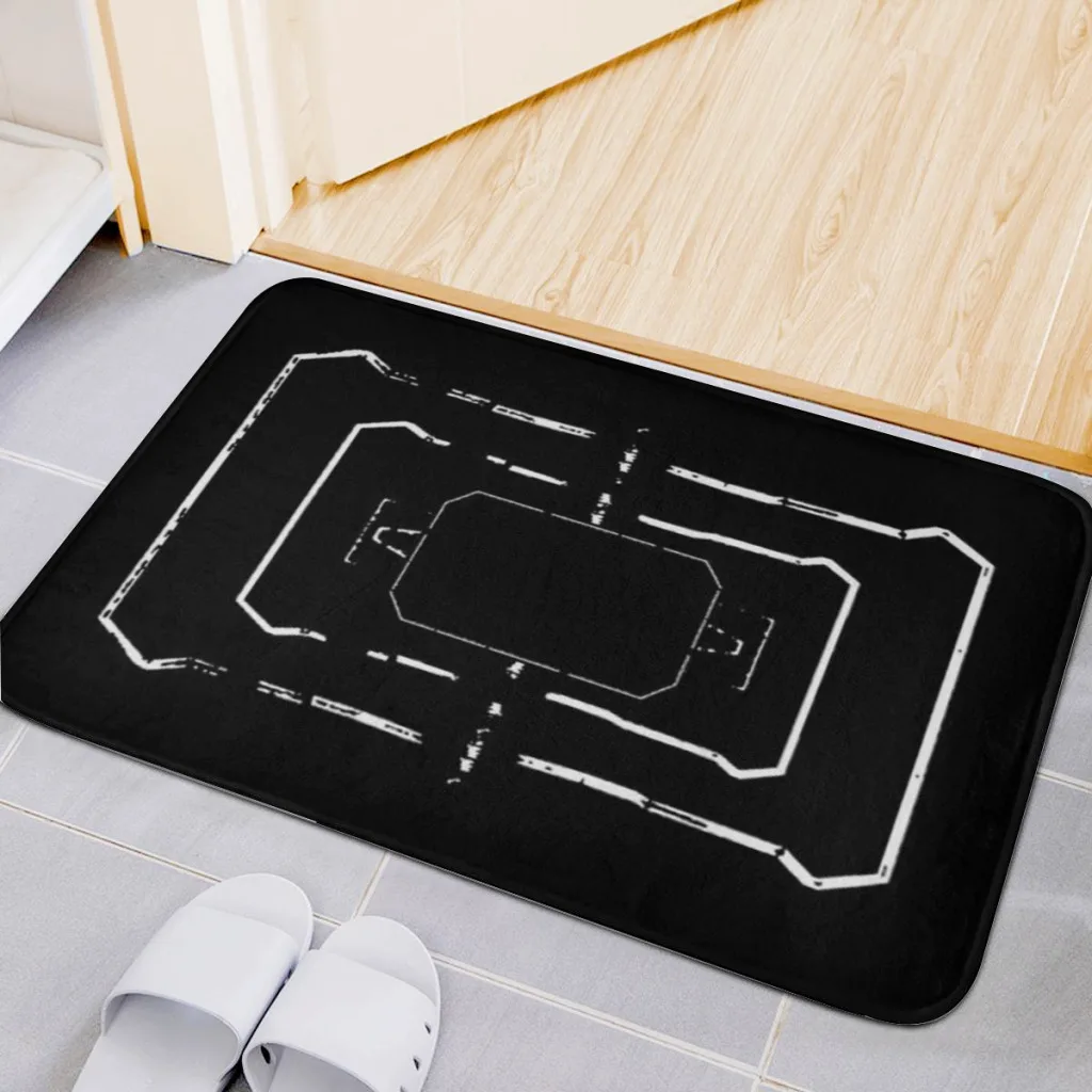 

Rainbow Six Siege Frost Trap Welcome Mat Rainbow 6 Large Room Rugs Carpet Flannel Home Decorations