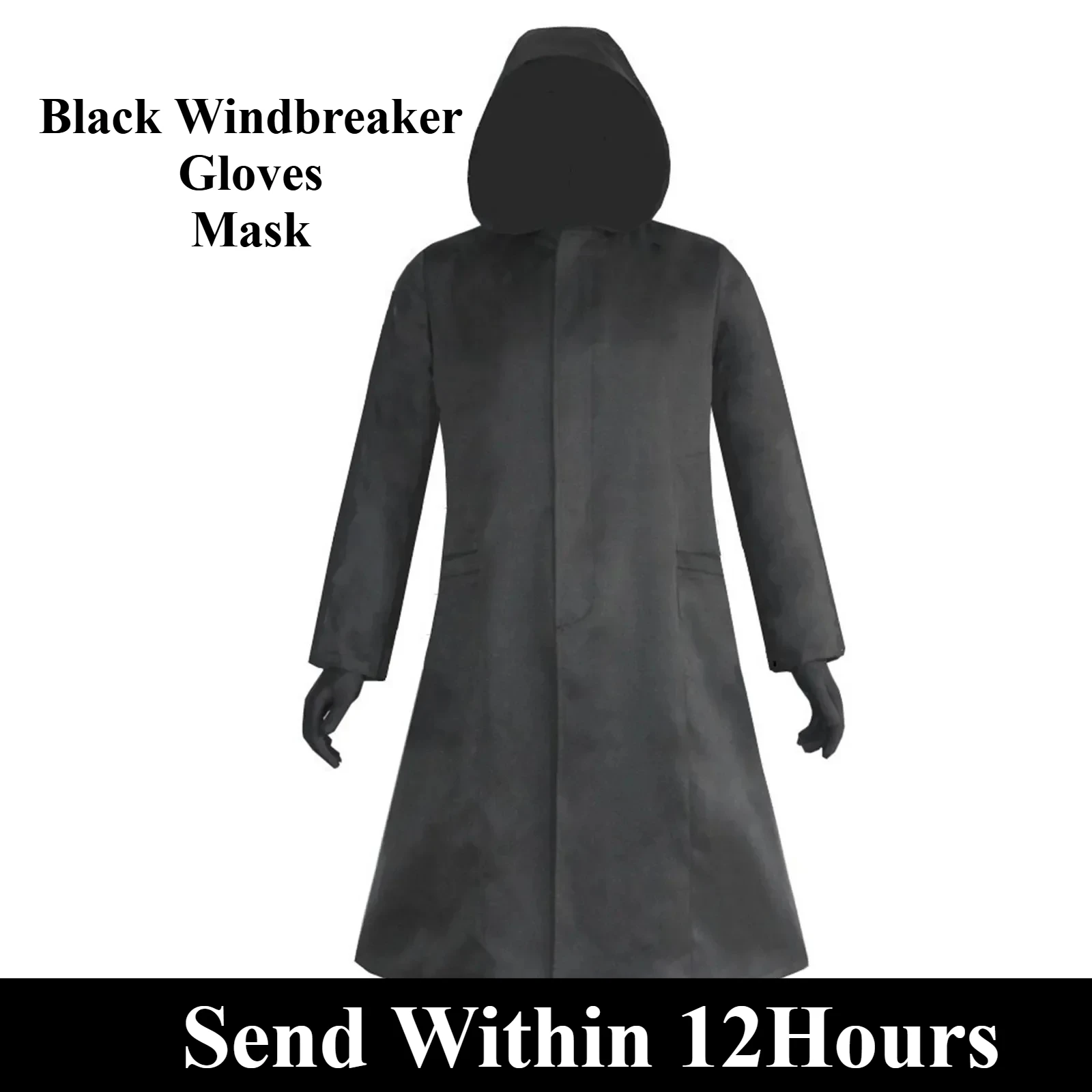 

Korean Drama Game Cosplay Costume With Gloves Man Black Jumpsuit Triangle Disguise Round Square Carnival Party Men Medieval Coat