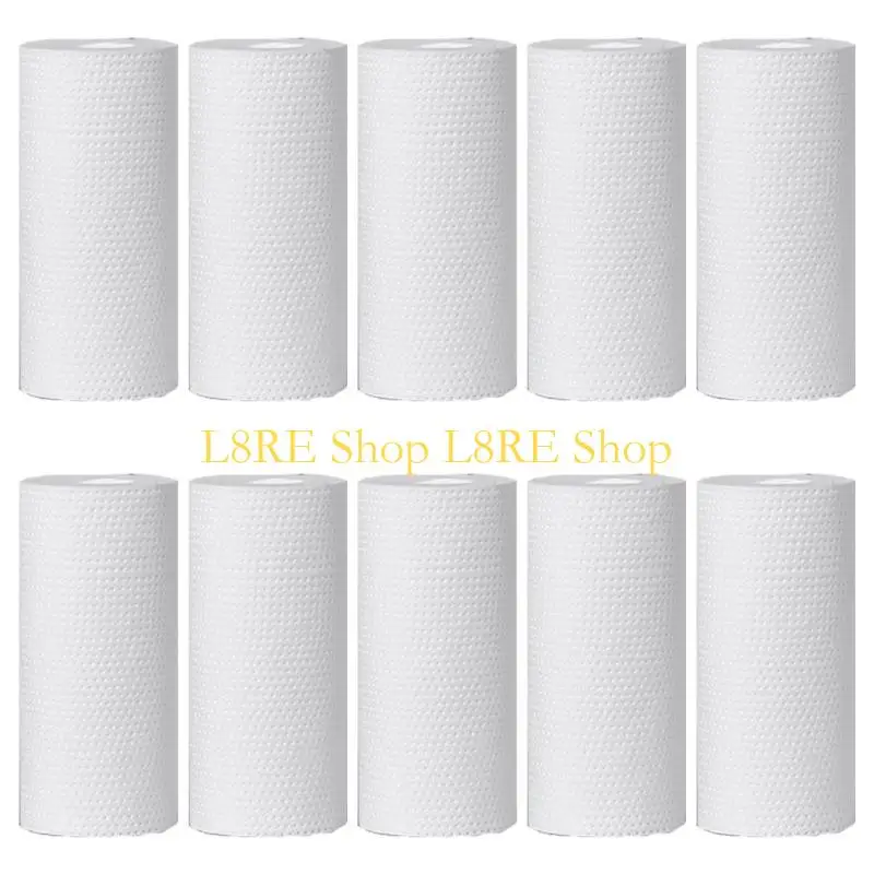 L8re 10pieces تغيير سريع 5 بوصة خراطيش القطن PP PP مرشح نسيج القطن لترشيح المياه المتفوقة والوضوح