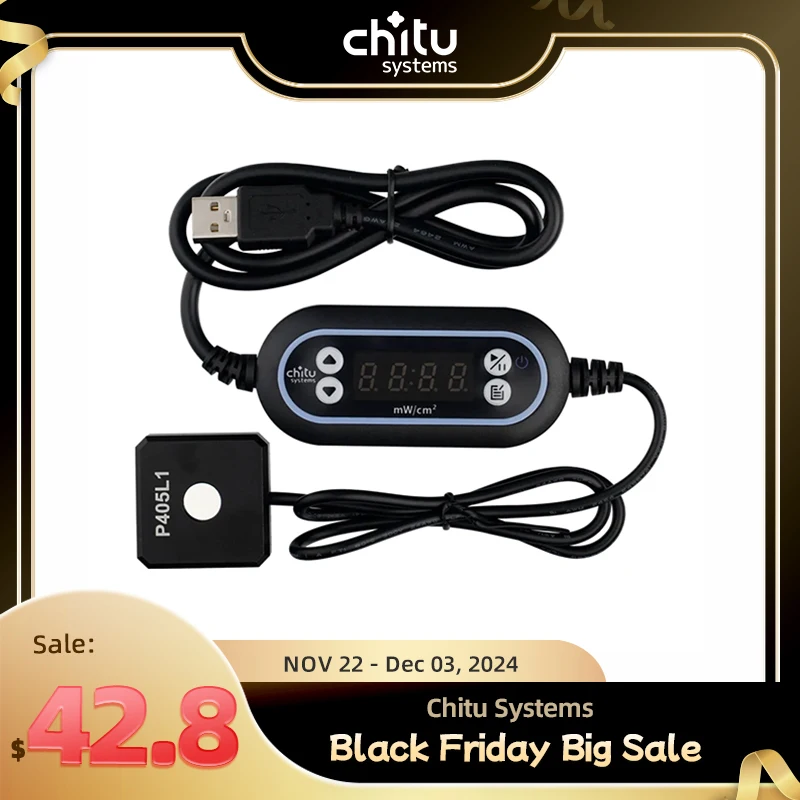 Chitu systems UV meter for resin 3d printers 405nm UV light meter