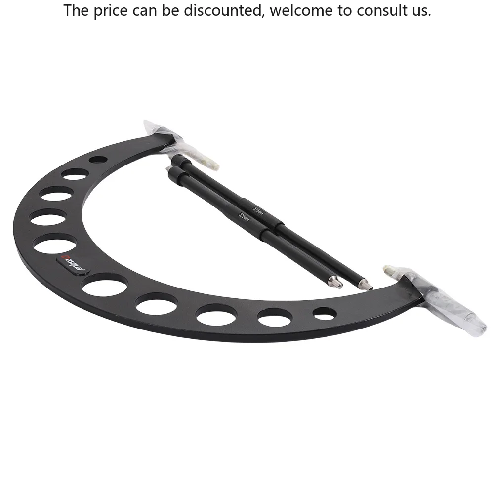 

Dasqua Wide Measuring Range Outside Micrometer 300-400 Mm Graduation 0.01Mm Outside Micrometer With Ratchet Stop
