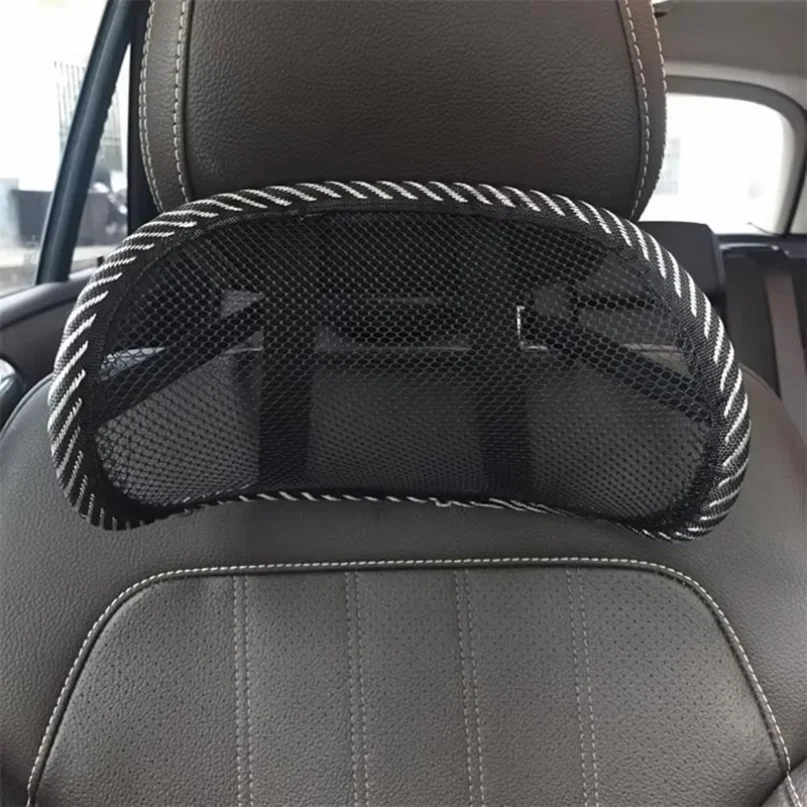Summer Breathable Spine Posture Correction Cushion Universal Car Headrest And Lumbar Back Support Pillow
