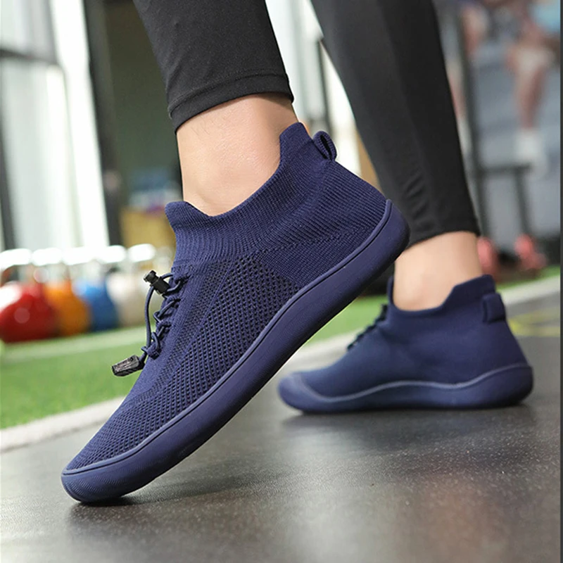 Sneakers Men Shoes Hollow Mesh Breathable Outdoor Casual Shoes Comfortable Walking Non Slip Big Size Mens Sneakers